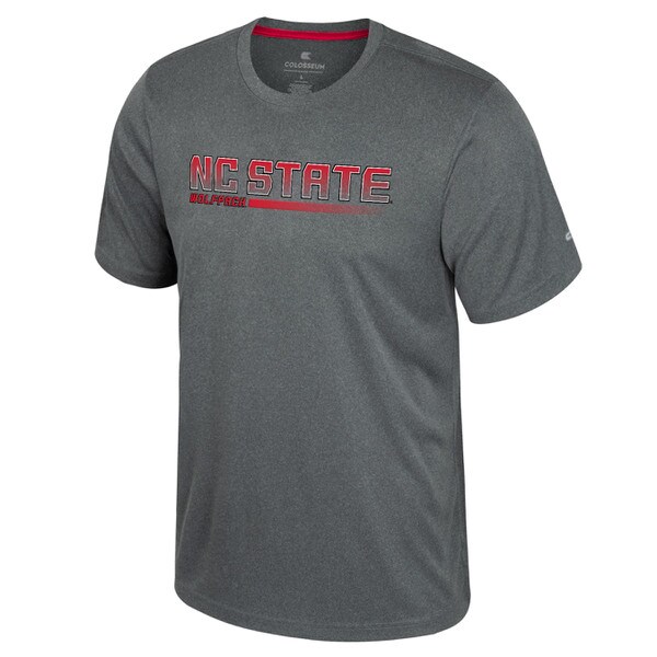 Heather Grey Short Sleeve Poly Tee